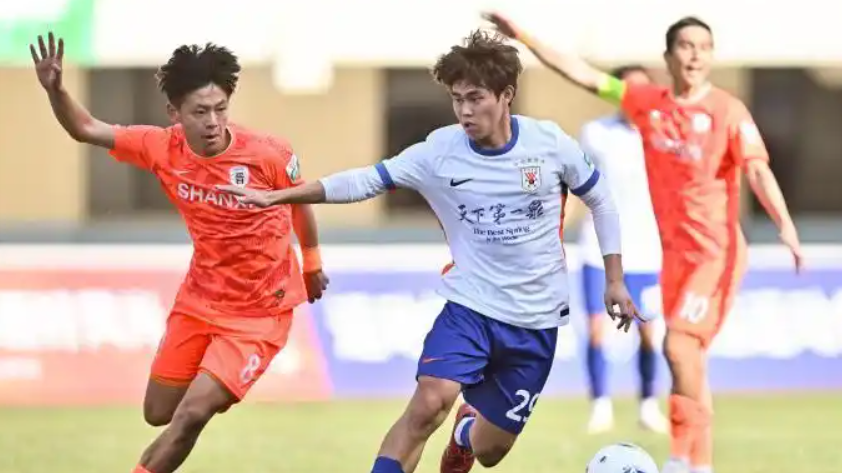 1-0小胜山西!泰山B队豪取两连胜,伊木兰伤退隐忧,暂列联赛第三